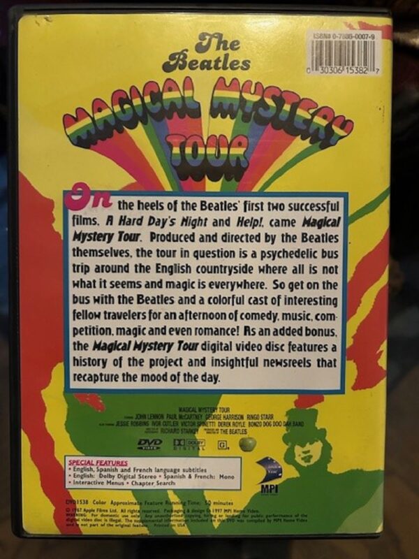 The Beatles - Magical Mystery Tour DVD 1997 - Image 2