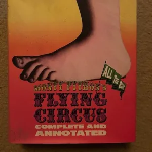 Monty Python Flying Circus Book Cover Complete and annotated