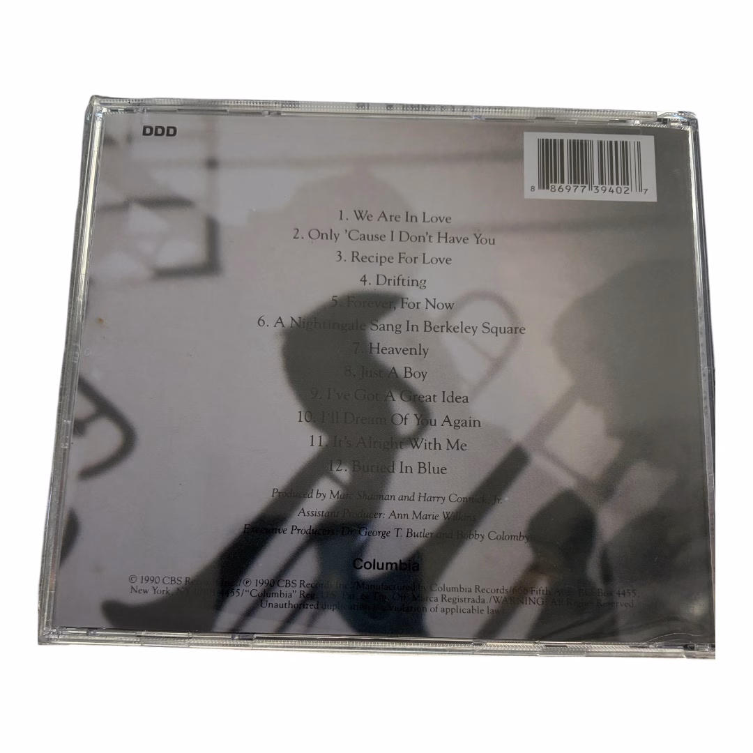 Harry Cornick Jr. CD Case, back side